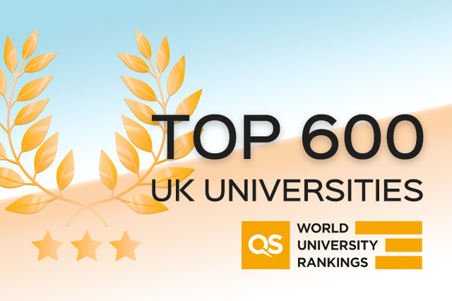 qs rankings top 600 uk universities